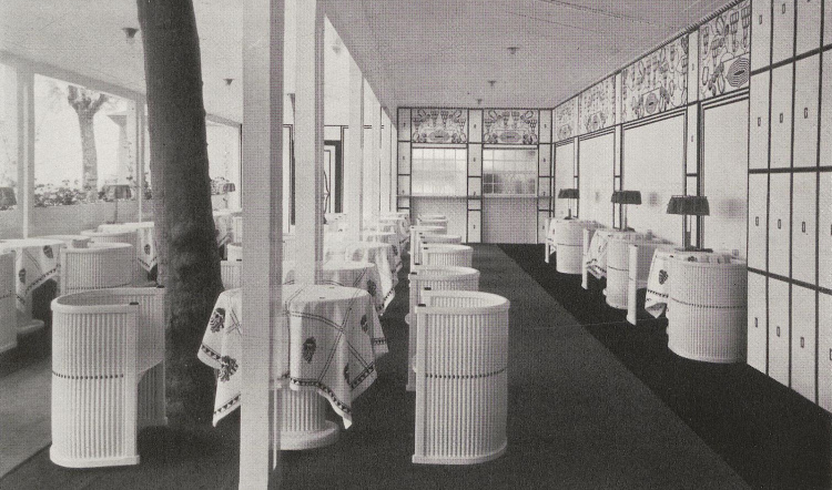 30 Das Ausstellungscafe 1914